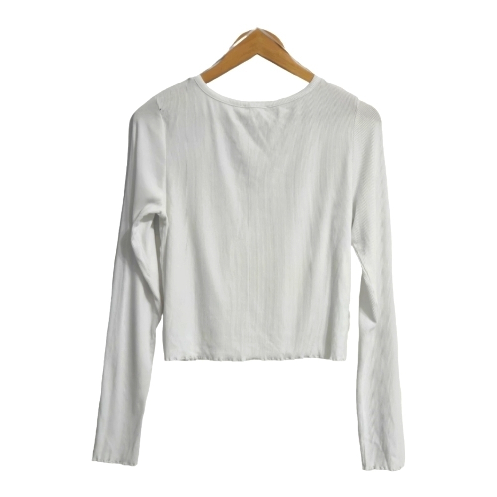 Revamped Longsleeve Cropped Top Size XL - Picture 2 of 7